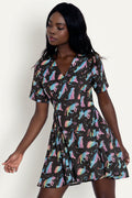 Rainbow Tiger New V Dress