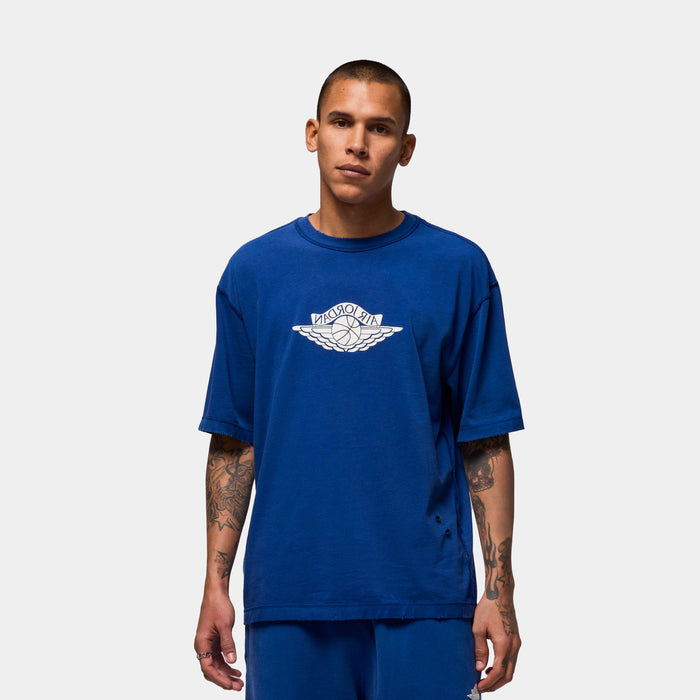 Rare Air Mens Short Sleeve Shirt (Deep Royal/Sail)