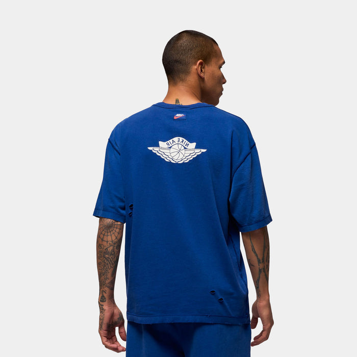 Rare Air Mens Short Sleeve Shirt (Deep Royal/Sail)