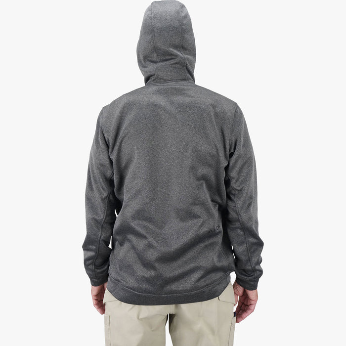 Charcoal Heather $Model is 6'2" 190lbs Size L$