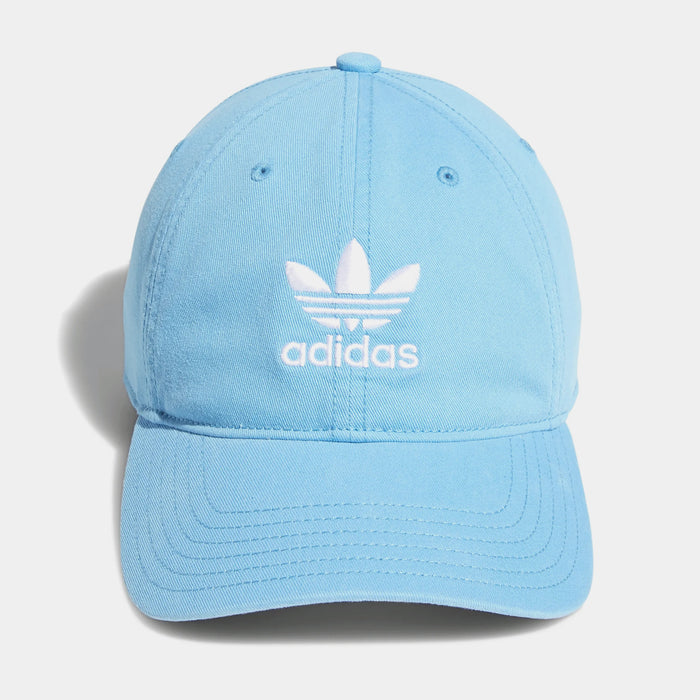 Relaxed Strap-Back Cap Mens Hat (Light Blue)
