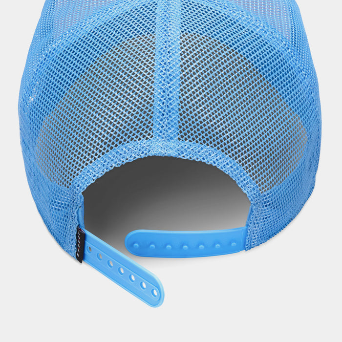 Rise Structured Trucker Mens Hat (Blue/White)