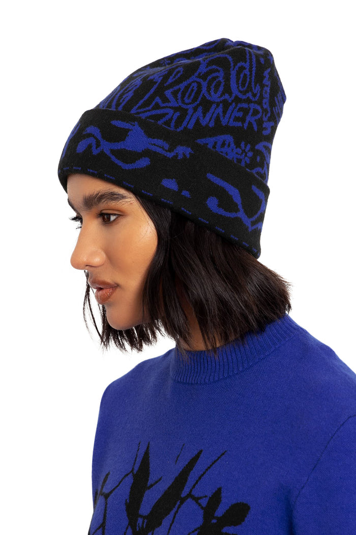 BlackMilk Clothing x Warner Brothers Looney Tunes - Road Runner Beanie - Warner Bros. Merchandise - Collaboration apparel - Licenced.