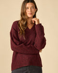 Roma Donegal V-Neck Sweater