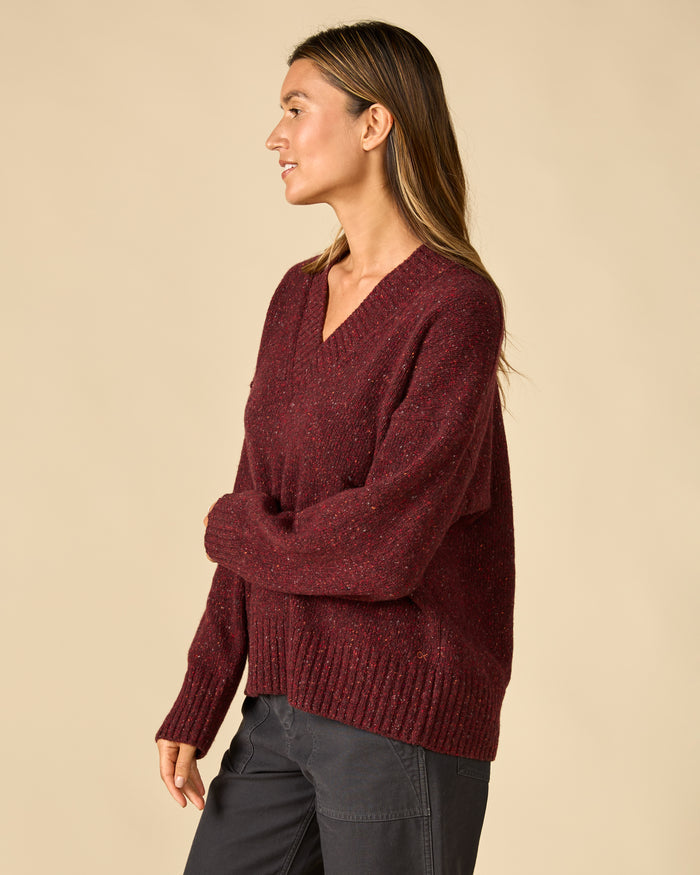 Roma Donegal V-Neck Sweater