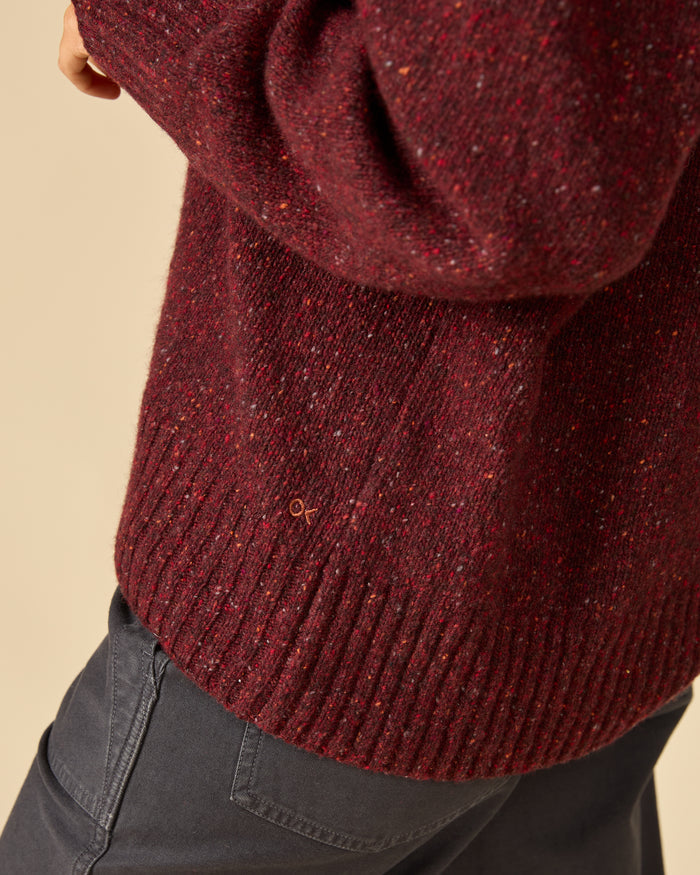 Roma Donegal V-Neck Sweater