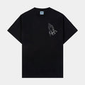 Rosary Washed Mens Short Sleeve Shirt (Black)