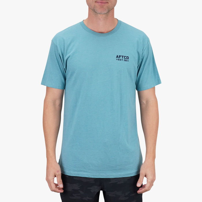 Aquifer Heather $Model is 6'3" 195lbs Size L$