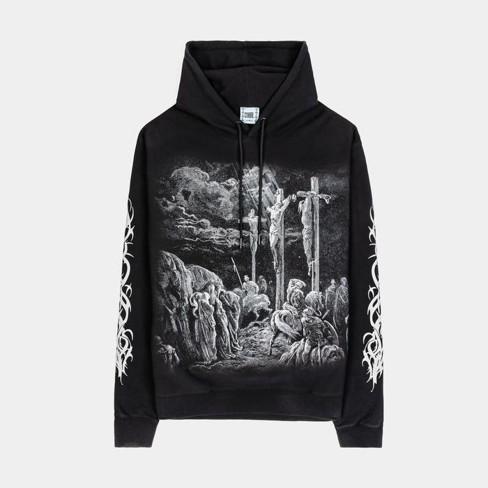 Sacrifice Pullover Mens Hoodie (Washed Black)