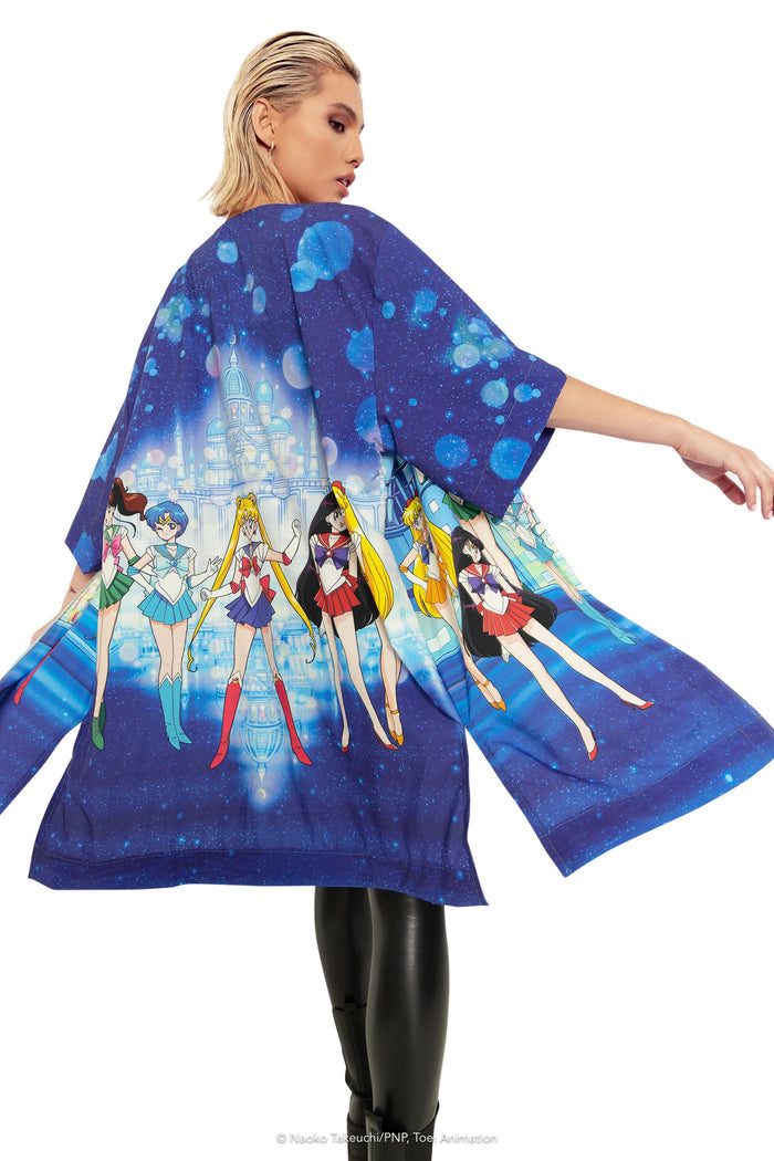 BlackMilk Clothing x Pretty Guardian Sailor Moon - Sailor Guardians Moon Robe - Sailor Moon Merchandise - Collaboration apparel - Licenced.