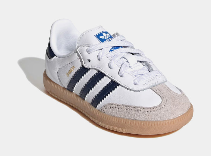 Samba OG Infant Toddler Lifestyle Shoes (Cloud White/Night Indigo/Gum)