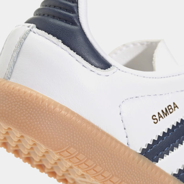 Samba OG Infant Toddler Lifestyle Shoes (Cloud White/Night Indigo/Gum)