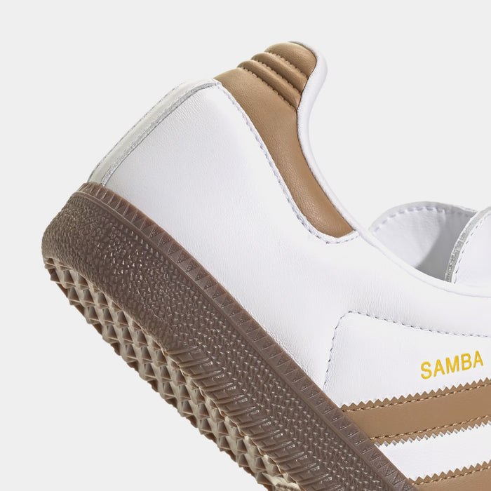 Samba OG Mens Lifestyle Shoes (Cloud White/Brown Desert)