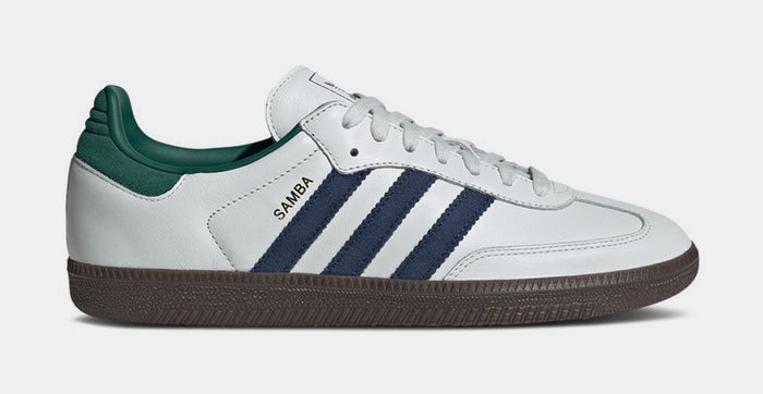 Samba OG Mens Lifestyle Shoes (Core Black/Cloud White/Collegiate Green)