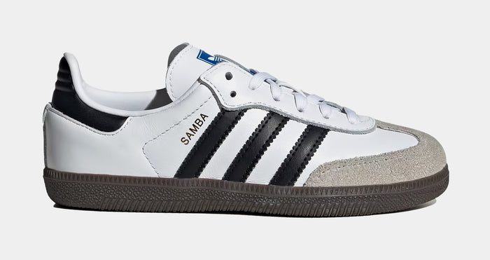 Samba OG Preschool Lifestyle Shoes (Cloud White/Core Black/Gum)