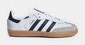 Samba OG Preschool Lifestyle Shoes (Cloud White/Night Indigo/Gum)