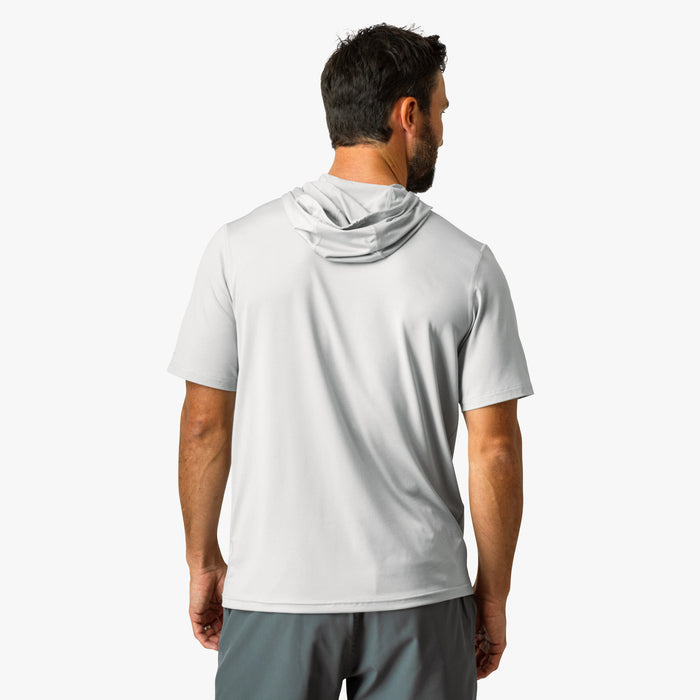Oyster Gray Heather $Model is 6'0" 182lbs Size M$