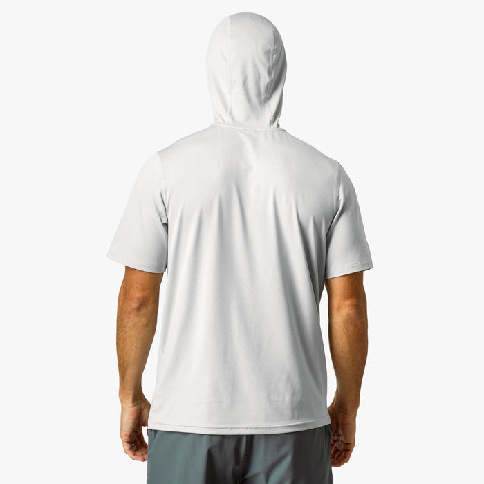 Oyster Gray Heather $Model is 6'0" 182lbs Size M$