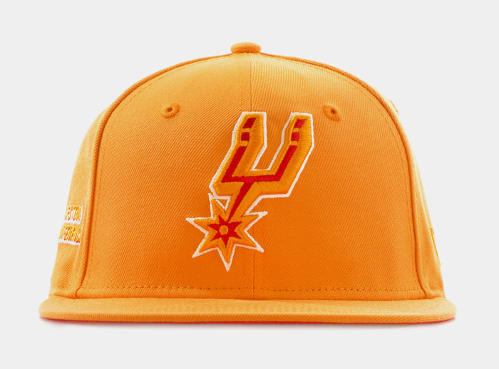 San Antonio Spurs State Fruit 59FIFTY Fitted Cap Mens Hat (Yellow)