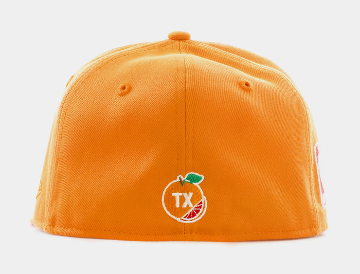 San Antonio Spurs State Fruit 59FIFTY Fitted Cap Mens Hat (Yellow)