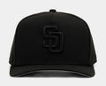San Diego Padres 950AF Snapback Mens Hat (Black)