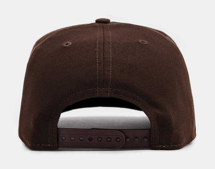 San Diego Padres Classic 950AF Snapback Mens Hat (Brown/Yellow)