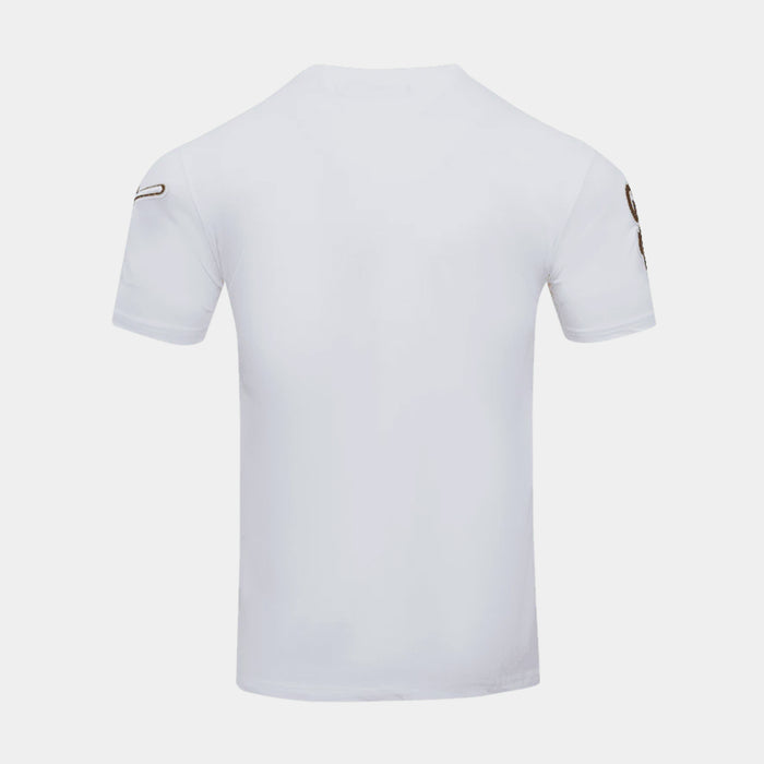 San Diego Padres Classic Mens Short Sleeve Shirt (White/Brown)