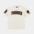 San Diego Padres Triple Tonal Mens Short Sleeve Shirt (Neutral/Brown)