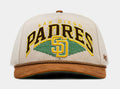 San Diego Padres Wool Snapback Mens Hat (Beige/Yellow)