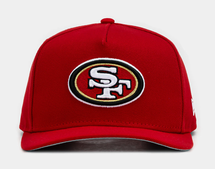 San Francisco 49ers Classic 950AF Snapback Mens Hat (Red/White)