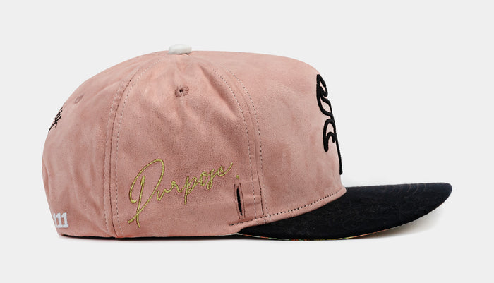 San Francisco Dreams Dont Sleep Snapback Mens Hat (Black/Pink)