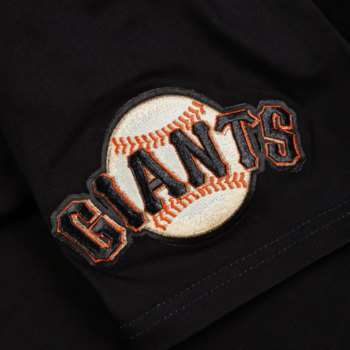 San Francisco Giants City Mens Short Sleeve Shirt (Black/Orange)