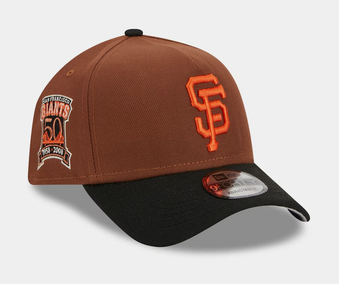 San Francisco Giants Harvest 9Forty Mens Hat (Brown/Black)