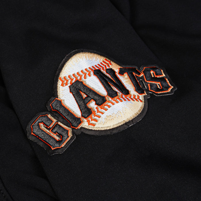 San Francisco Giants Pullover Mens Hoodie (Black/Orange)