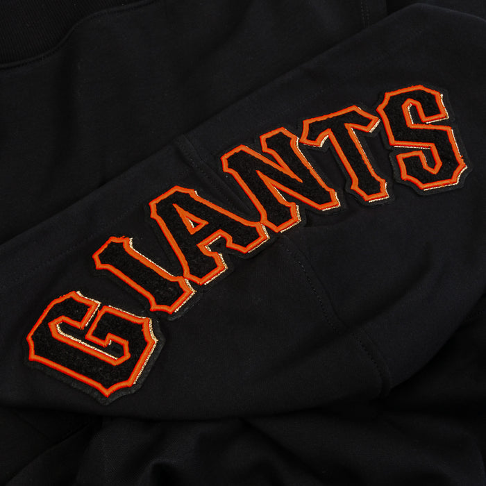 San Francisco Giants Pullover Mens Hoodie (Black/Orange)