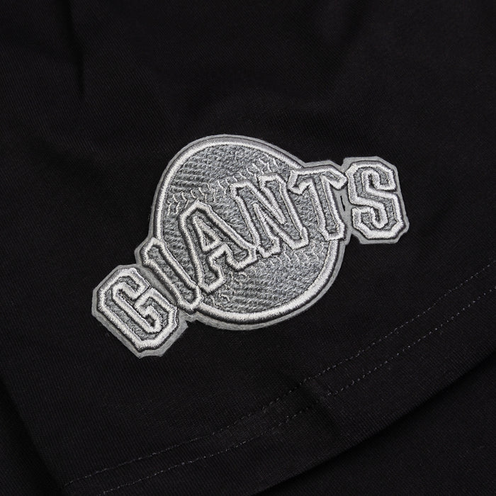 San Francisco Giants Reverse Mens Short Sleeve Shirt (Black/Grey)