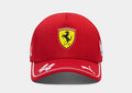 Scuderia Ferrari 2025 Hamilton Mens Baseball Cap (Red/Yellow)