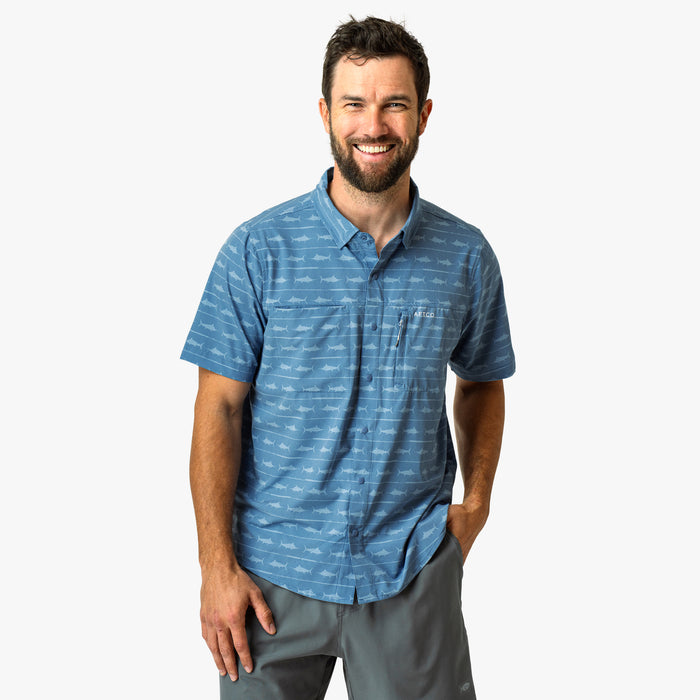 Blue Shadow $Model is 6'0" 182lbs Size M$