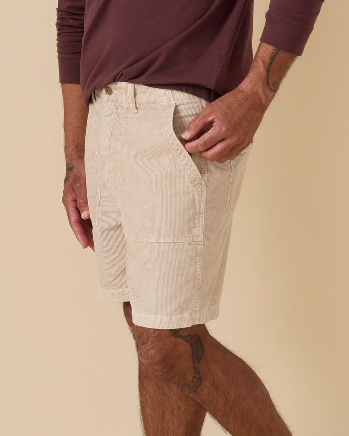 Seventyseven Cord Utility Shorts