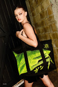 Shark Attack Neon Day Bag