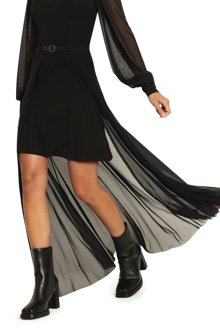 BlackMilk Clothing - Sheer Overlay Maxi Skirt