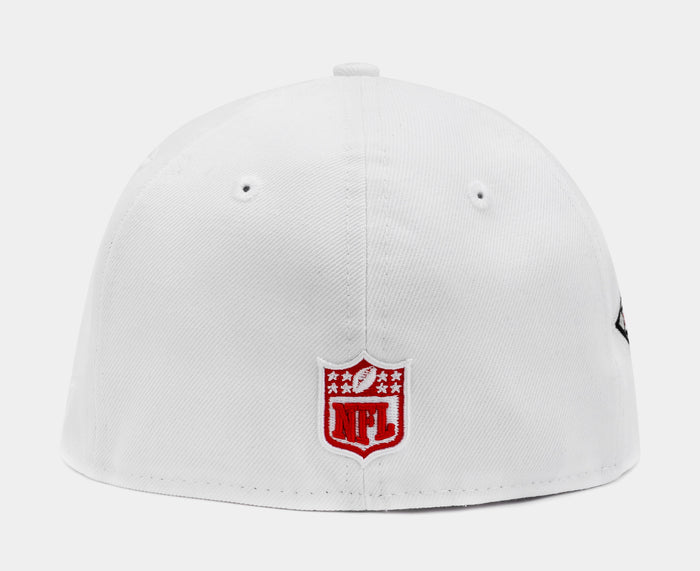 Shoe Palace Collection San Francisco 49ers 59Fifty Mens Fitted Hat (White)