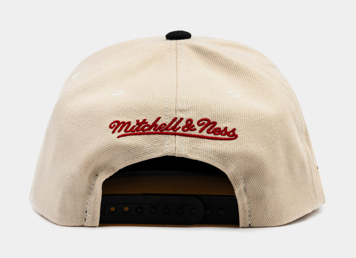 Shoe Palace Exclusive 30th Anniversary Miami Heat Snapback Mens Hat (Black/Beige)