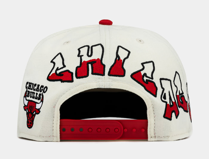 Shoe Palace Exclusive All Star Chicago Bulls 950AF Snapback Mens Hat (White/Red/Black)