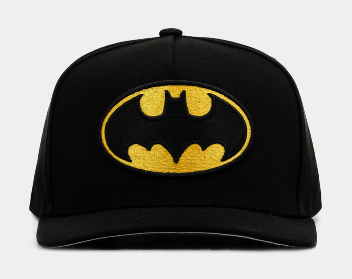 Shoe Palace Exclusive Batman Curve 950AF Snapback Mens Hat (Black/Yellow)