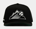 Shoe Palace Exclusive Colorado Rockies 950AF Snapback Mens Hat (Black/White)