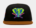 Shoe Palace Exclusive Gingerbread Oakland A's 59Fifty Mens Fitted Hat (Black/Brown)