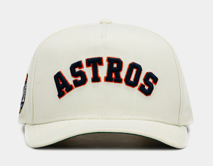 Shoe Palace Exclusive Houston Astros 950AF Snapback Mens Hat (Beige/Orange)