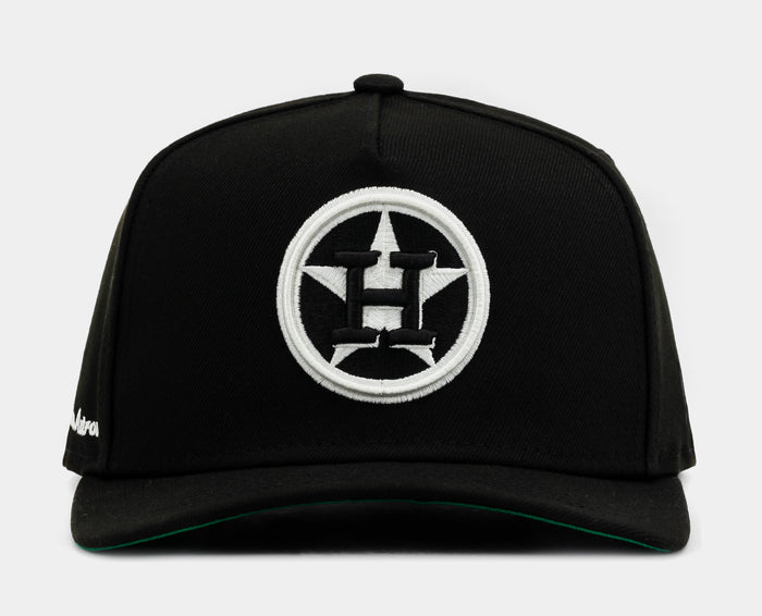 Shoe Palace Exclusive Houston Astros 950AF Snapback Mens Hat (Black/White)
