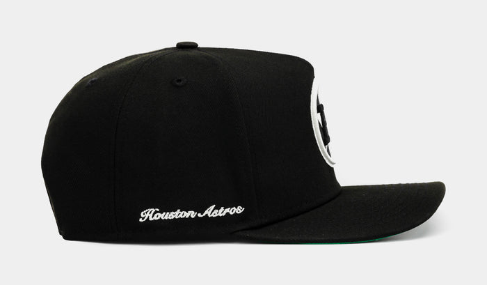 Shoe Palace Exclusive Houston Astros 950AF Snapback Mens Hat (Black/White)